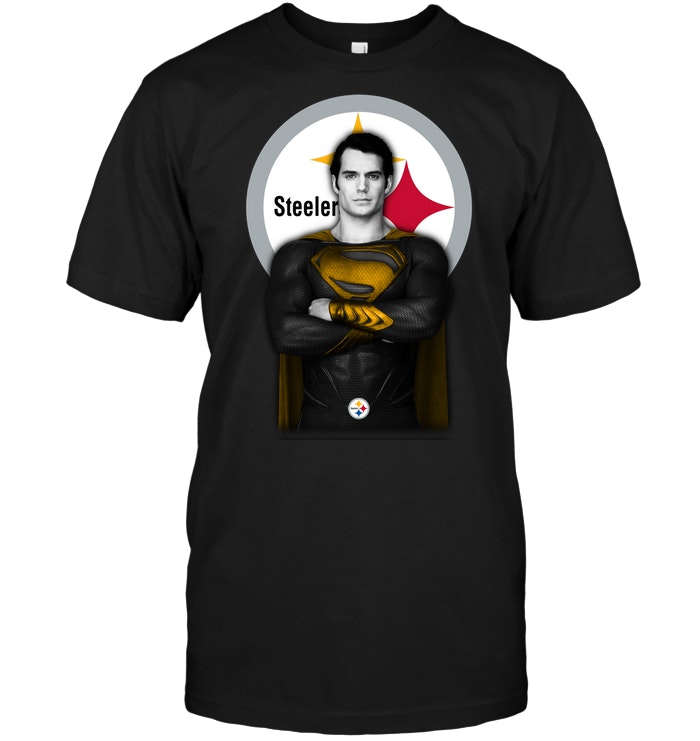 Pittsburgh Steelers "superman Clark Kent" T-Shirt Pittsburgh Steelers "superman Clark Kent" T-Shirt